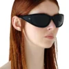 0dl3002 Occhiali da sole rettangolari in acetato