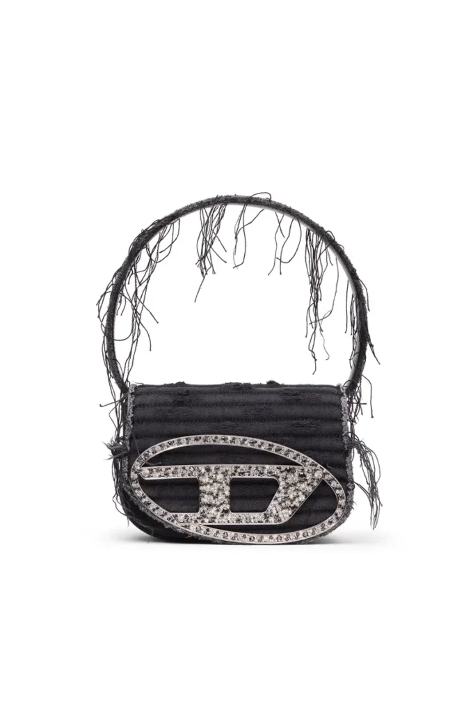 1dr 1DR-Iconica borsa a tracolla in tela e pelle