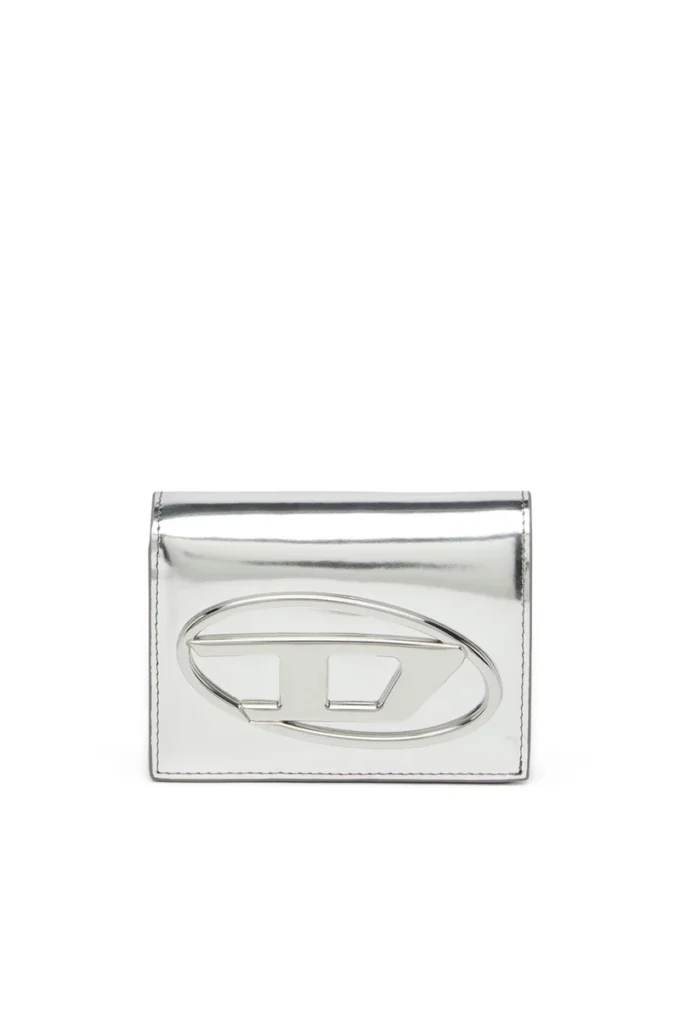 1DR bi fold iii Portafoglio bifold in pelle a specchio