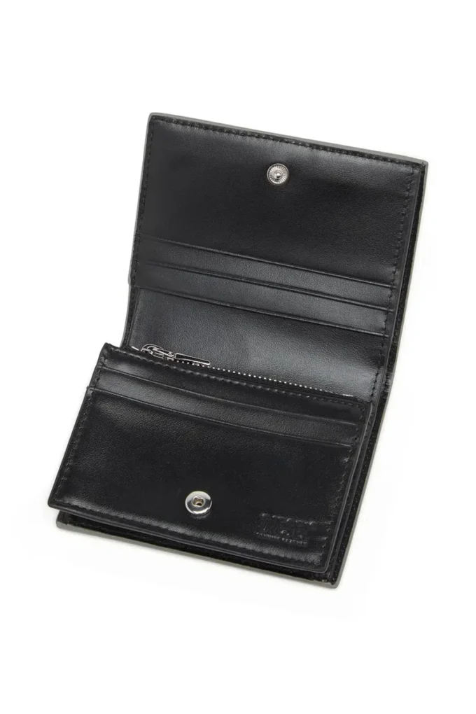 1DR bi fold iii Portafoglio bifold in pelle a specchio