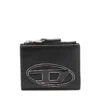 1DR bi-fold zip ii Portafoglio piccolo in pelle con placca con logo 1DR bi-fold zip ii Portafoglio piccolo in pelle con placca con logo
