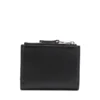 1DR bi-fold zip ii Portafoglio piccolo in pelle con placca con logo 1DR bi-fold zip ii Portafoglio piccolo in pelle con placca con logo