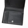 1DR bi-fold zip ii Portafoglio piccolo in pelle con placca con logo 1DR bi-fold zip ii Portafoglio piccolo in pelle con placca con logo