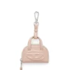 1DR dome charms Ciondolo per borsa in naplak lucido e stropicciato