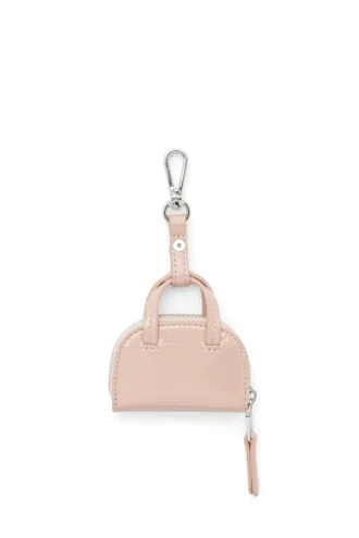 1DR dome charms Ciondolo per borsa in naplak lucido e stropicciato