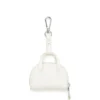 1DR dome charms Ciondolo per borsa in naplak lucido e stropicciato