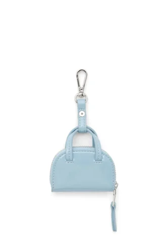 1DR dome charms Ciondolo per borsa in naplak lucido e stropicciato