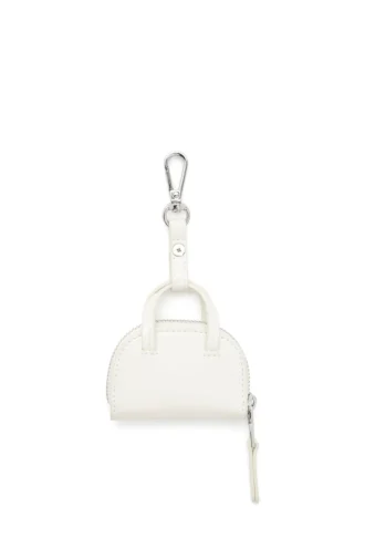 1DR dome charms Ciondolo per borsa in naplak lucido e stropicciato
