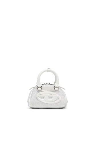 1dr dome crossbody Borsa a tracolla 1DR Dome-Mini in tessuto lurex