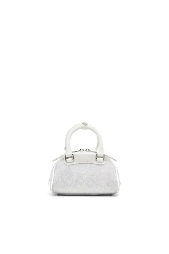 1dr dome crossbody Borsa a tracolla 1DR Dome-Mini in tessuto lurex