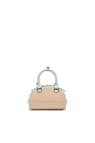 1dr dome crossbody Borsa bowling 1DR Dome-Mini con effetto naplak