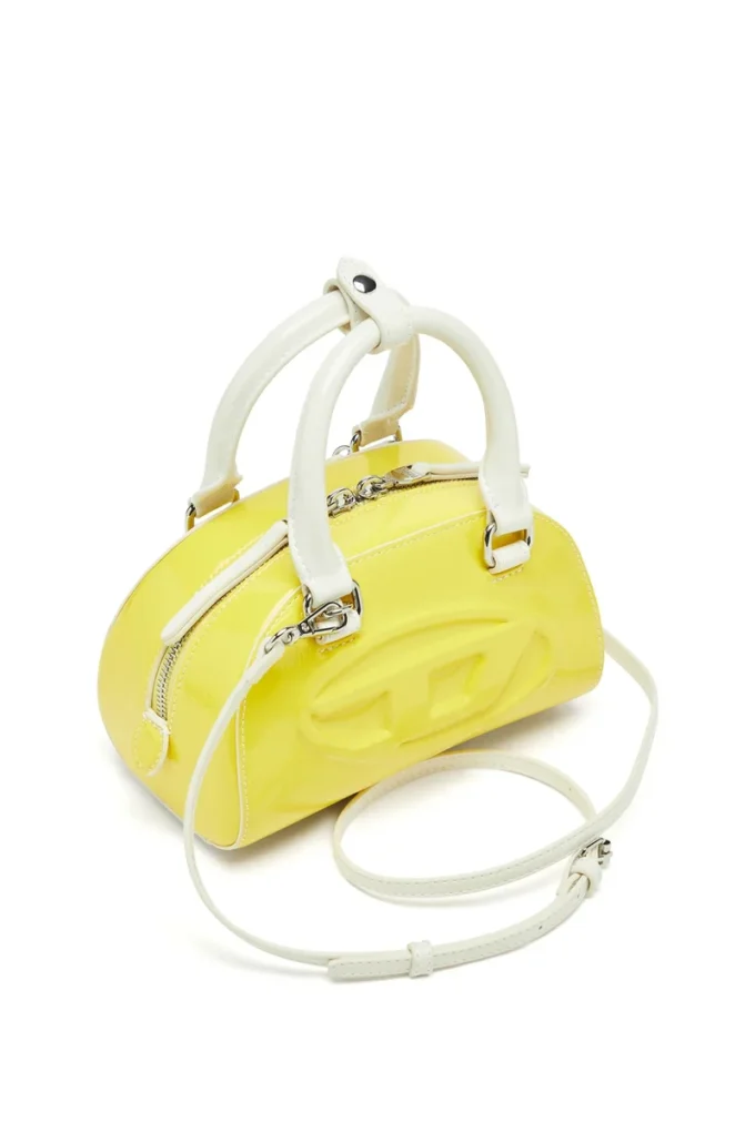 1dr dome crossbody Borsa bowling 1DR Dome-Mini con effetto naplak 1dr dome crossbody Borsa bowling 1DR Dome-Mini con effetto naplak