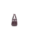 1dr dome crossbody Borsa bowling 1DR Dome-Mini in pelle bordeaux
