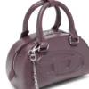 1dr dome crossbody Borsa bowling 1DR Dome-Mini in pelle bordeaux