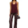 1dr dome crossbody Borsa bowling 1DR Dome-Mini in pelle bordeaux