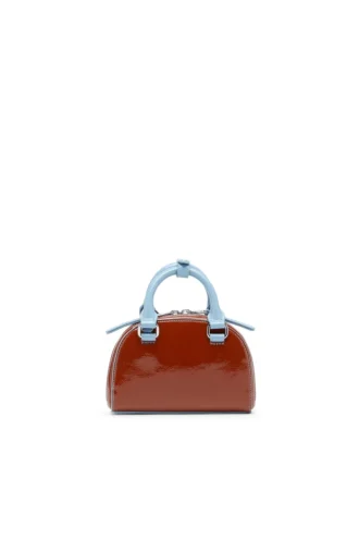 1dr dome crossbody xs Borsa a tracolla 1DR Dome-Mini con effetto naplak
