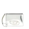 1DR pouch iii Pochette con zip in pelle a specchio