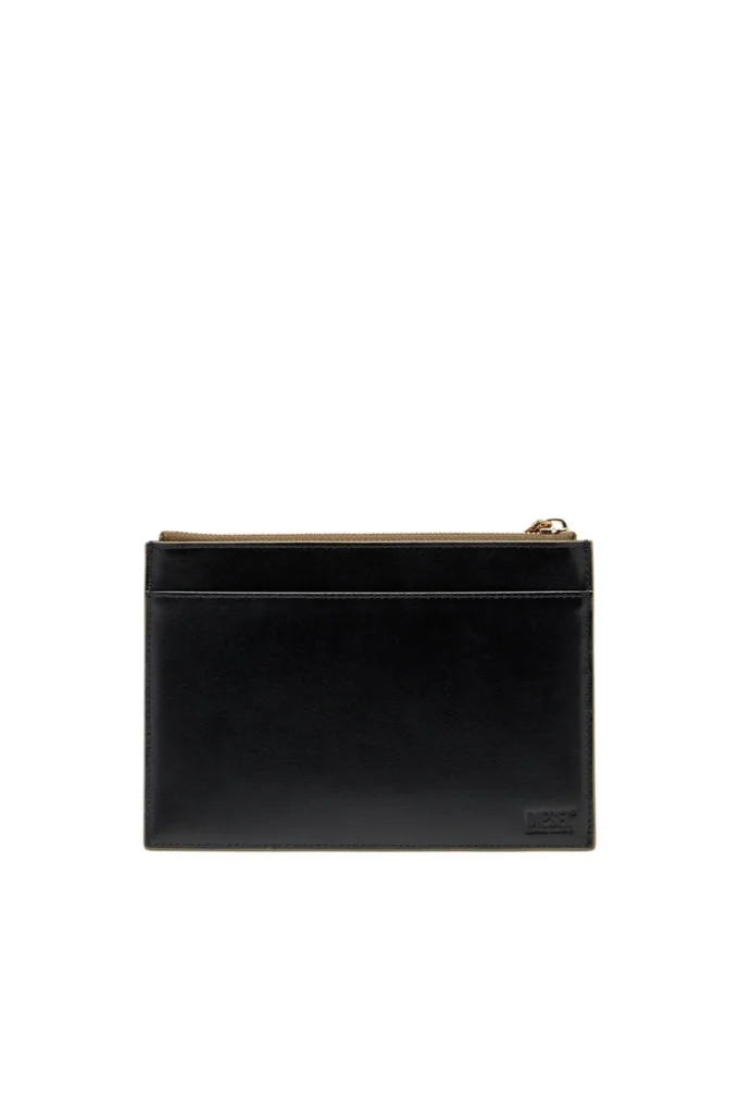 1DR pouch iii Pochette con zip in pelle a specchio