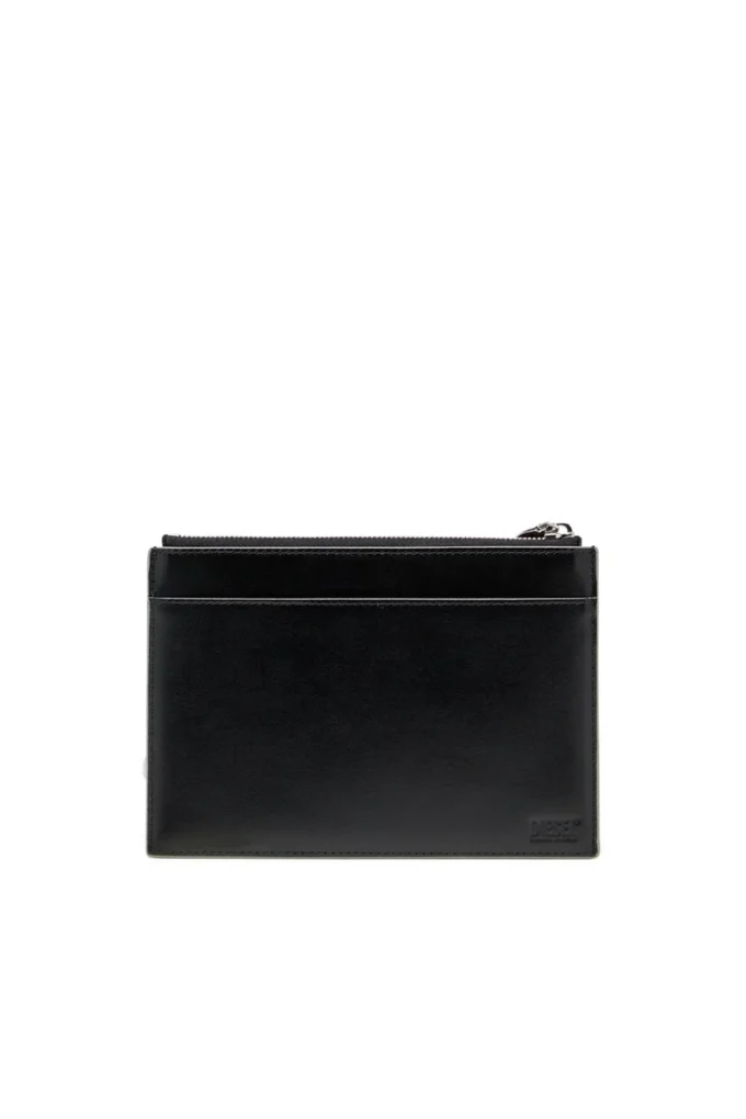 1DR pouch iii Pochette con zip in pelle a specchio