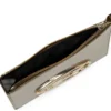 1DR pouch iii Pochette con zip in pelle a specchio