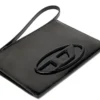 1DR pouch iii Pochette con zip in pelle a specchio