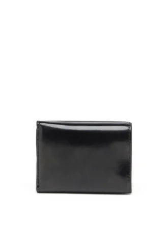 1DR tri fold coin xs ii Portafoglio a tre ante in pelle a specchio