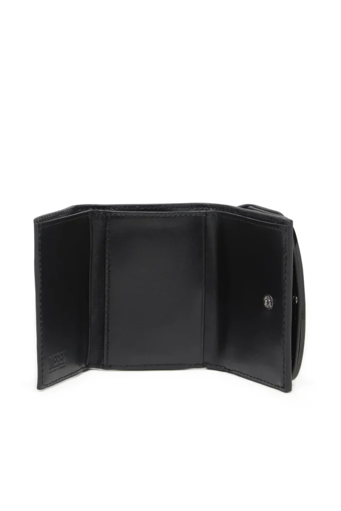 1DR tri fold coin xs ii Portafoglio a tre ante in pelle a specchio 1DR tri fold coin xs ii Portafoglio a tre ante in pelle a specchio