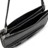 1dr twin Borsa a tracolla 1DR Twin-Double-pouch in pelle goffrata