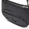 1dr twin Borsa a tracolla 1DR Twin-Double-pouch in pelle goffrata