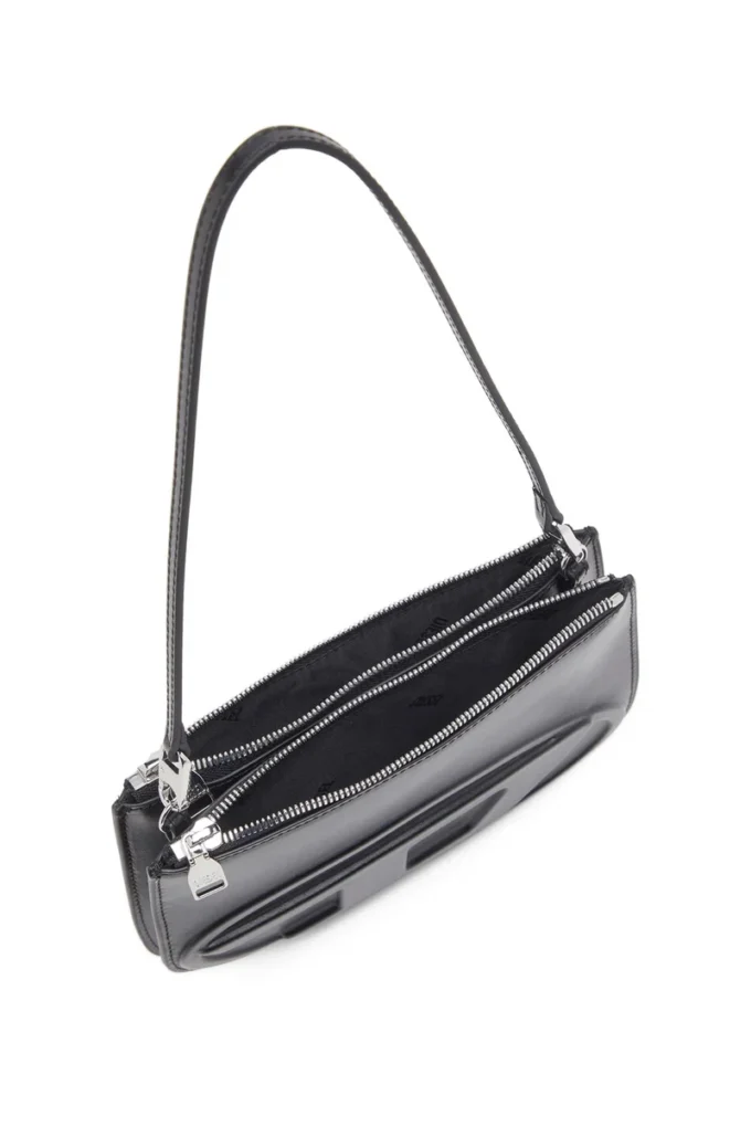 1dr twin Borsa a tracolla 1DR Twin-Double-pouch in pelle stampata 1dr twin Borsa a tracolla 1DR Twin-Double-pouch in pelle stampata