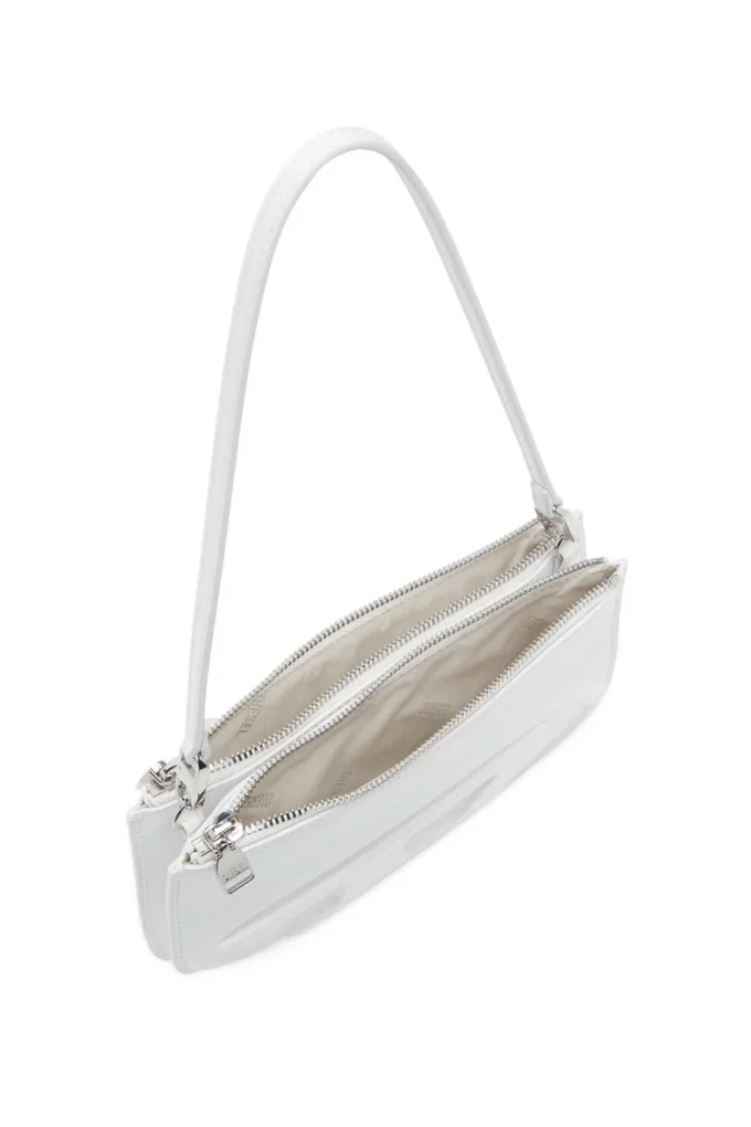 1dr twin Borsa a tracolla 1DR Twin-Double-pouch in pelle stampata 1dr twin Borsa a tracolla 1DR Twin-Double-pouch in pelle stampata