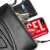 1dr twin Borsa a tracolla 1DR Twin-Double-pouch in pelle stampata 1dr twin Borsa a tracolla 1DR Twin-Double-pouch in pelle stampata