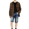2033 d-Krooley-short jogg Shorts slim fit in JoggJeans trattato 2033 d-Krooley-short jogg Shorts slim fit in JoggJeans trattato