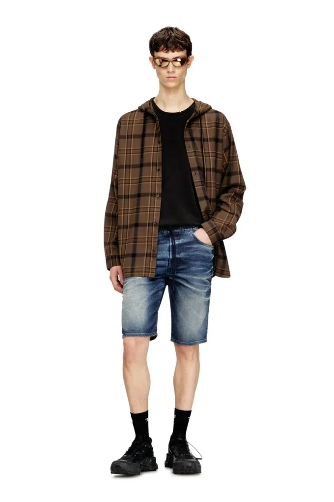 2033 d-Krooley-short jogg Shorts slim fit in JoggJeans trattato 2033 d-Krooley-short jogg Shorts slim fit in JoggJeans trattato