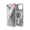 50297 Custodia stampata Custodia trasparente Monogram Magsafe per iPhone 14