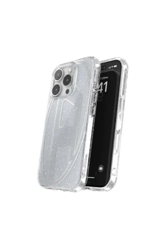 60152 aop case Custodia Oval D Glitter per iP 16 Pro