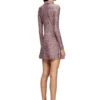 Abito in Lycra d-polyna con stampa bouclé