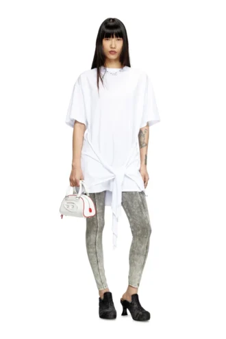 Abito T-shirt d-eivor con lacci sul davanti