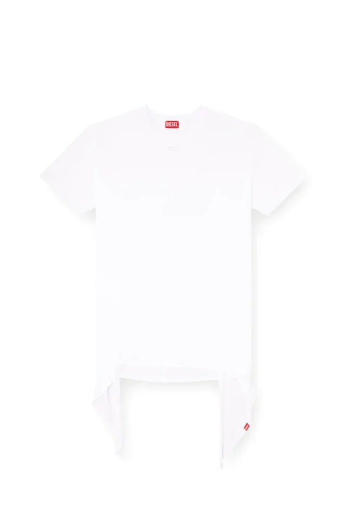 Abito T-shirt d-eivor con lacci sul davanti