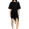 Abito T-shirt d-eivor con lacci sul davanti