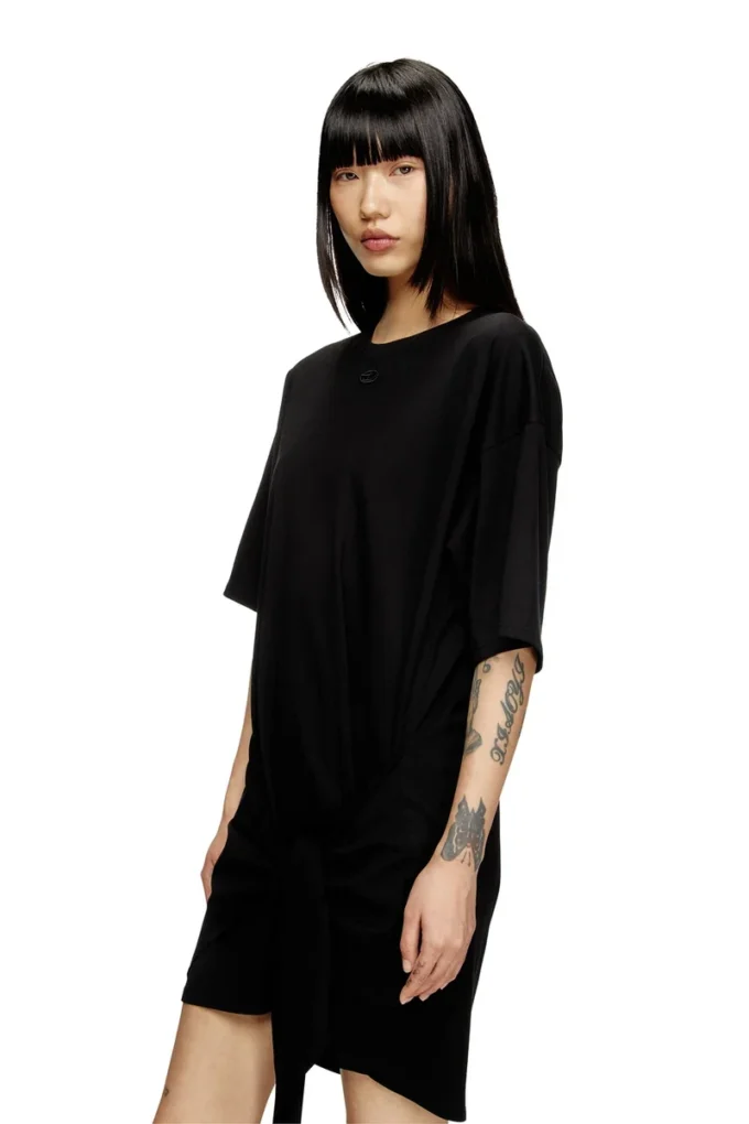 Abito T-shirt d-eivor con lacci sul davanti