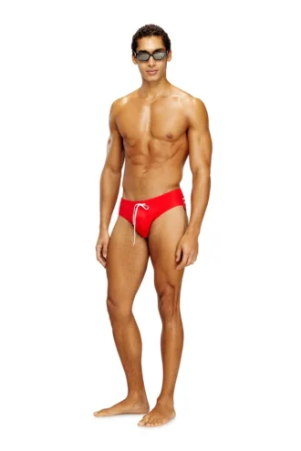 alfie-d-core Costume da bagno in lycra con logo sul retro