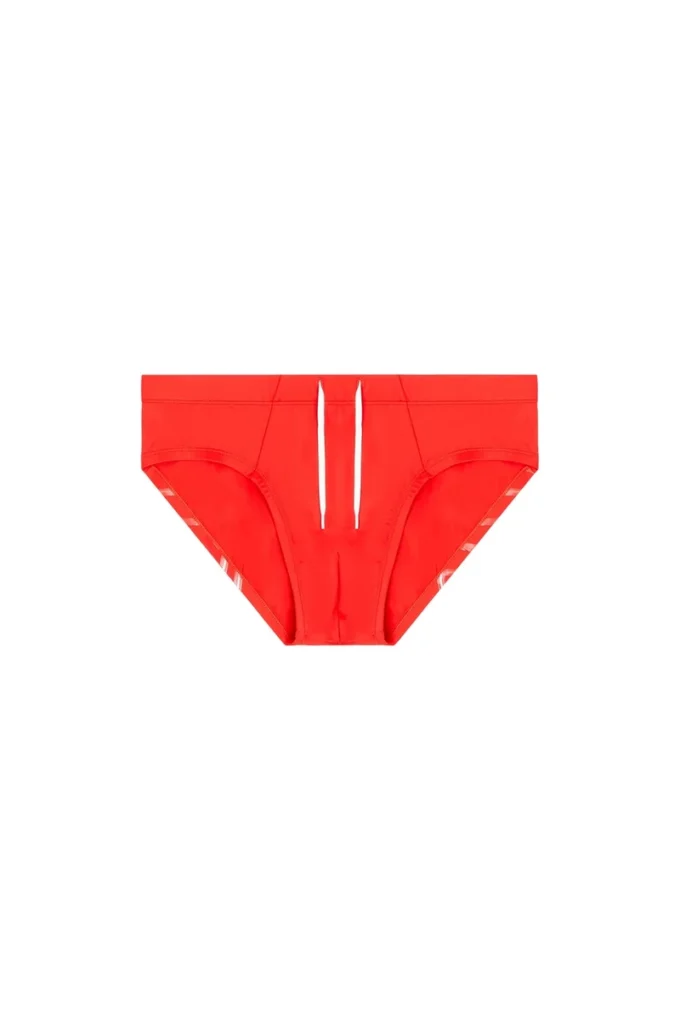 alfie-d-core Costume da bagno in lycra con logo sul retro alfie-d-core Costume da bagno in lycra con logo sul retro