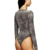 angelica-utlt Body con stampa animalier su tutta la superficie angelica-utlt Body con stampa animalier su tutta la superficie