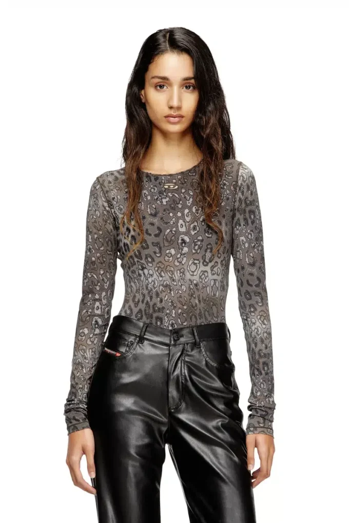 angelica-utlt Body con stampa animalier su tutta la superficie angelica-utlt Body con stampa animalier su tutta la superficie