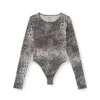angelica-utlt Body con stampa animalier su tutta la superficie angelica-utlt Body con stampa animalier su tutta la superficie