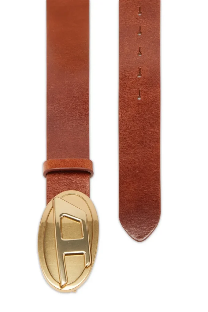 b-1dr 2.0 Cintura in pelle da 4 cm con placca ovale a D
