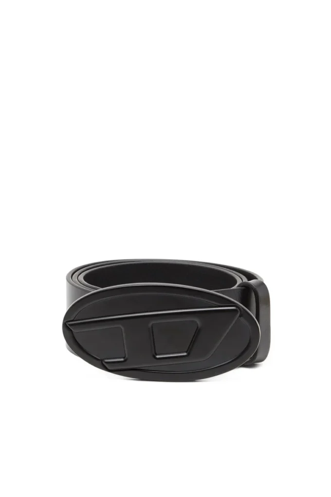b-1dr 2.0 Cintura in pelle da 4 cm con placca ovale D