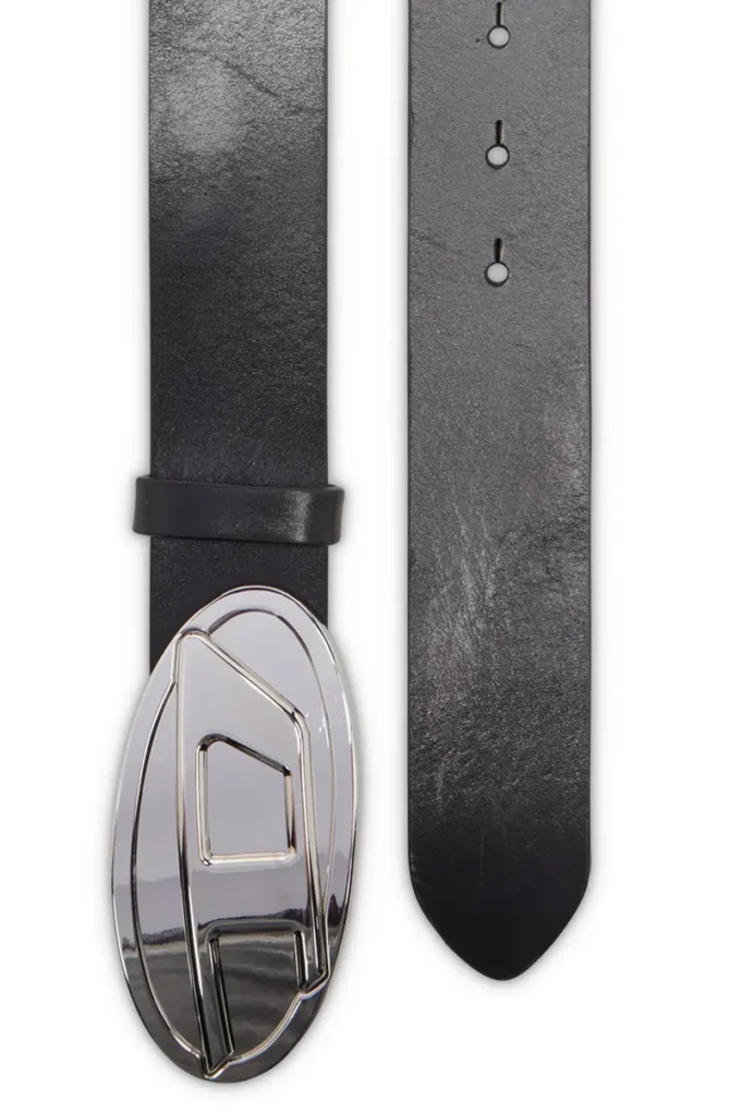 b-1dr 2.0 Cintura in pelle da 4 cm con placca ovale D