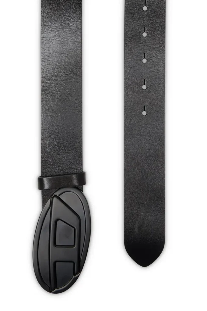 b-1dr 2.0 Cintura in pelle da 4 cm con placca ovale D